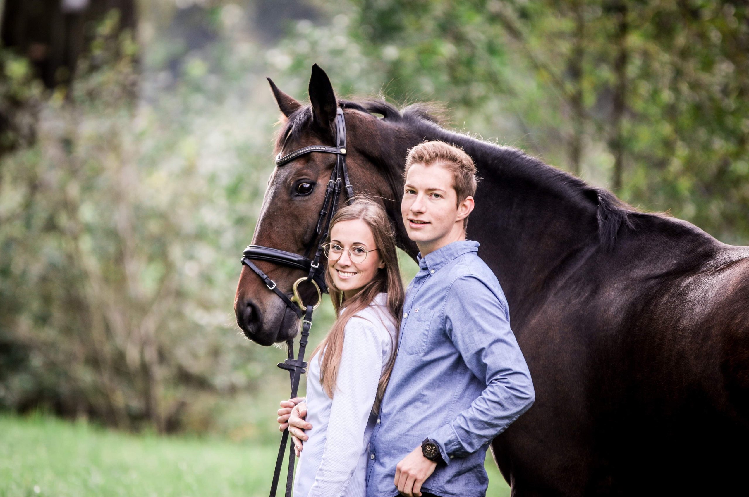 Julia, Matthias und Samy